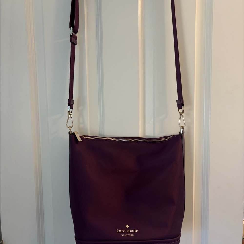 Kate Spade Deep Purple Crossbody Bag